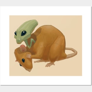 Rat Alien Posters and Art
